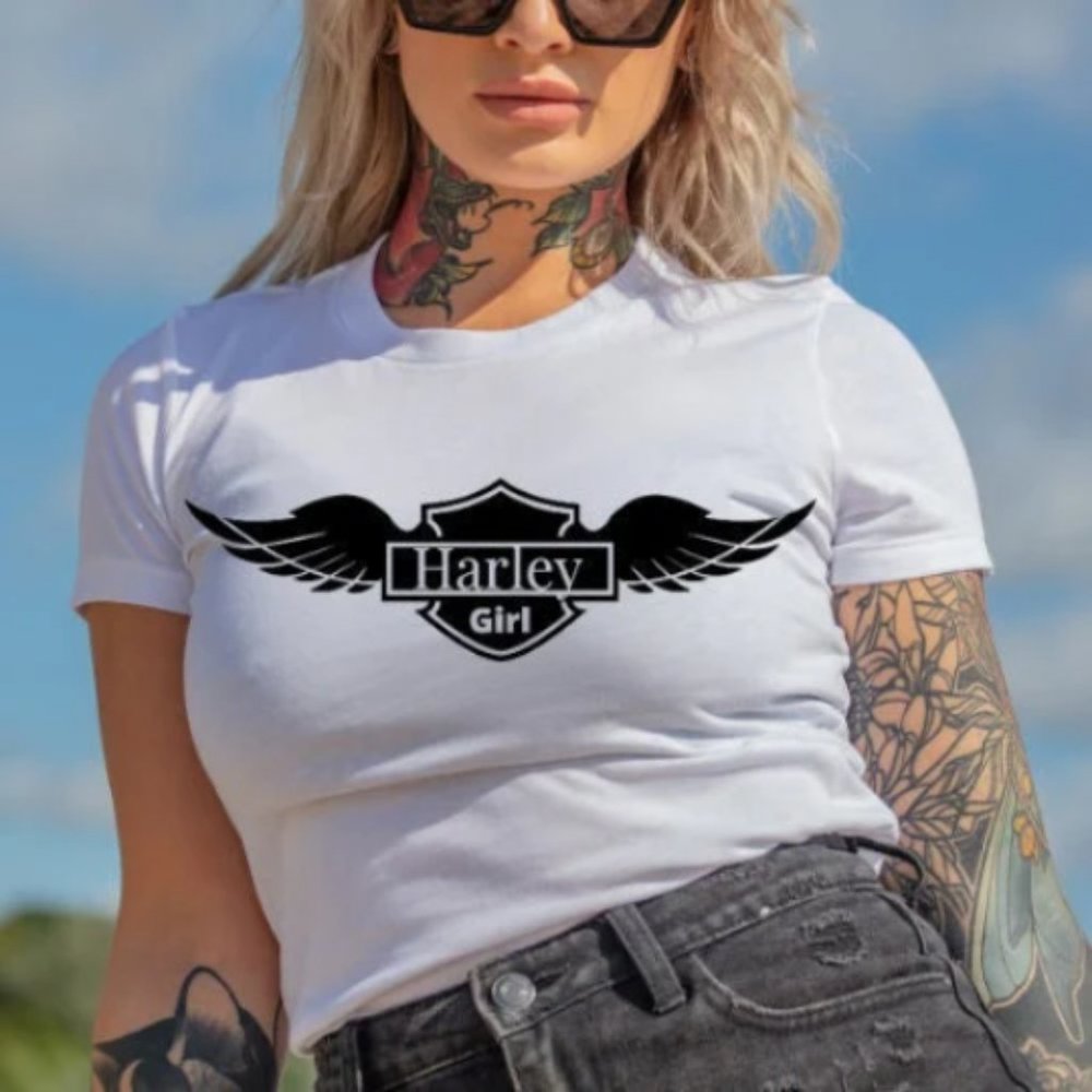 HARLEY GIRL TEE'S